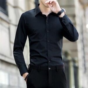 Men’s Black Formal Shirt