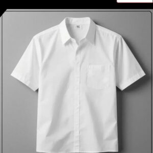 Men’s White Short Sleeve Shirt
