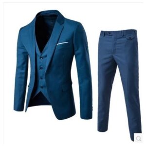 Men’s Blue Suit Set