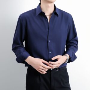 Men’s Navy Formal Shirt