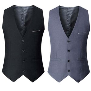 Men’s Double Breasted Waistcoat 10 pis