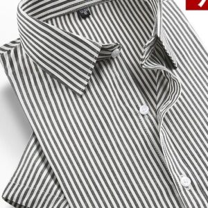 Men’s Striped Short Sleeve Shirt