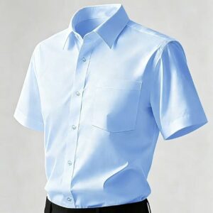 Men’s Sky Blue Short Sleeve Shirt