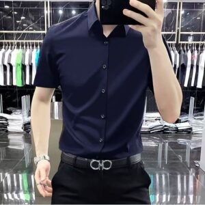 Men’s Navy Slim Fit Shirt